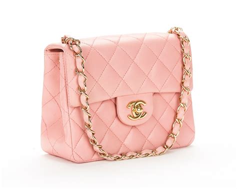 chanel bag pink with flowers|pink chanel bag vintage.